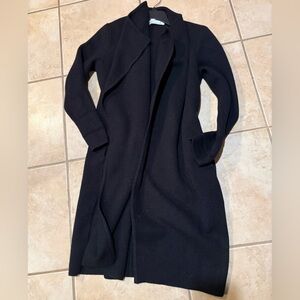 Chicwish Black Long Coat